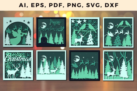 3D Layered Christmas SVG Bundle Guide