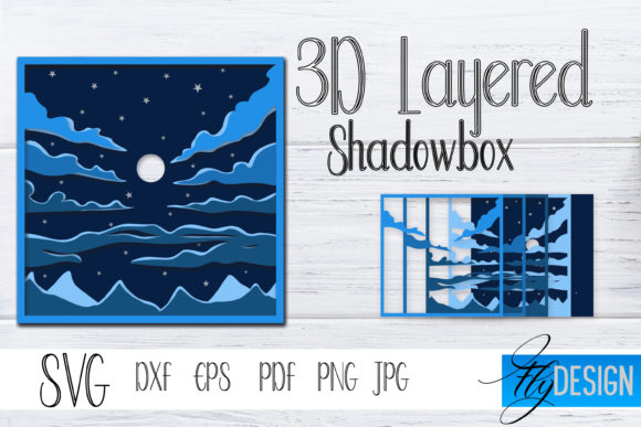 3D Layered SVG Shadowbox Nature 1: A Strategic Design Tool for Clearer Communication and Better Results