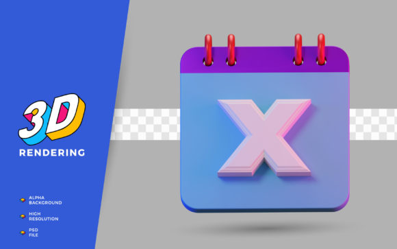 3D Render Calendar of Holiday Symbol: A Strategic Tool for Planning and Branding