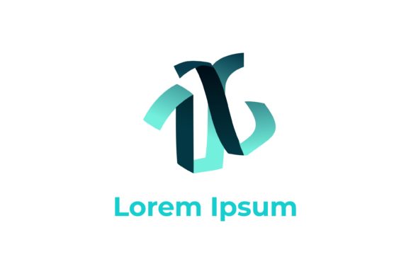 3D Shape Business Logo Design with the Letter S