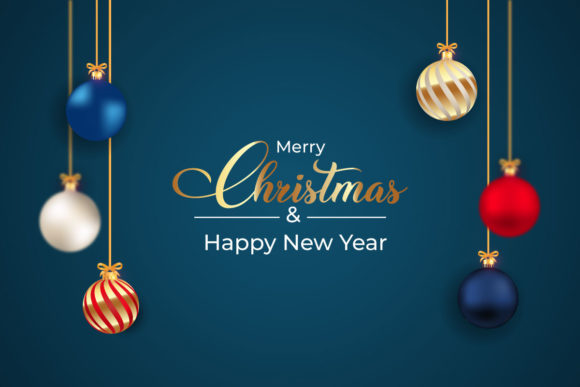 Christmas Ball on a Dark Blue Background: A Designer’s Guide