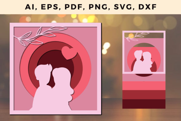 Crafting Depth with Multi Layer Valentine SVGs