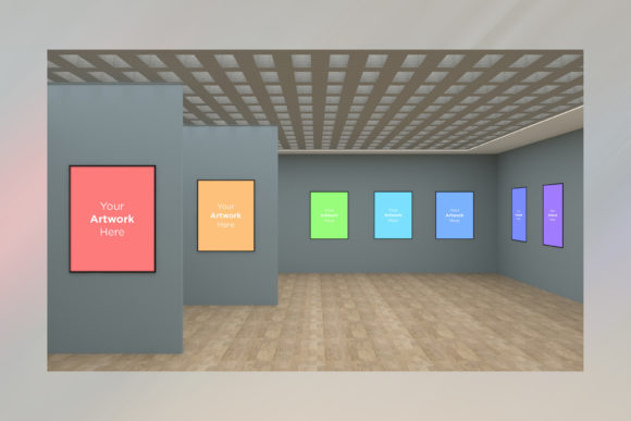 Elevating Art Presentation: The Role of Multi-Frame Mockups in Digital Galleries