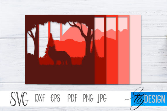 Evaluating 3D Layered SVG Shadowbox Nature 9 for Design Projects