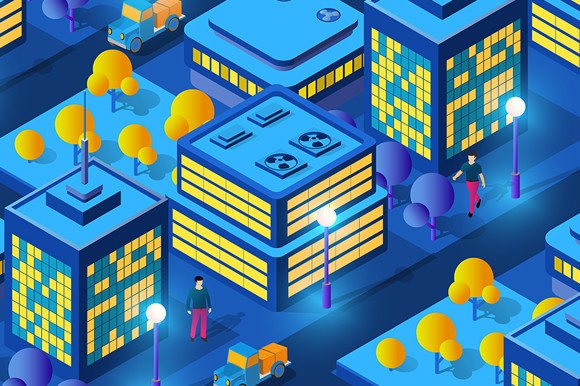 Isometric Ultra City Concept: A Visual Blueprint
