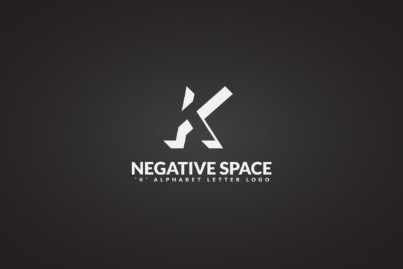 K Negative Space Logo: Design with Impact