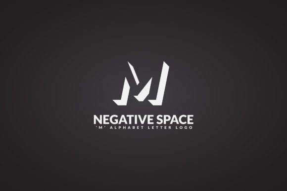 M Negative Space Logo: Smart Design That Works