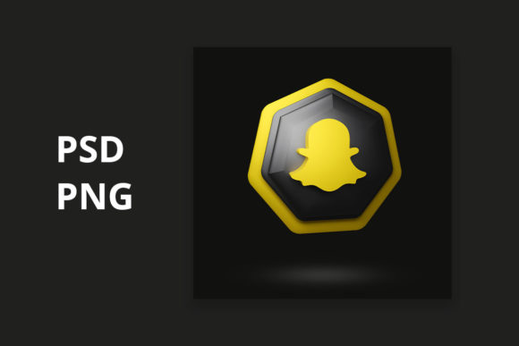 Mastering Snapchat Icon 3D PSD Design for Modern Branding and Content Creation
