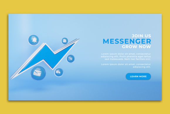 Messenger Marketing Web or Social Banner: When a Click Opens a Conversation
