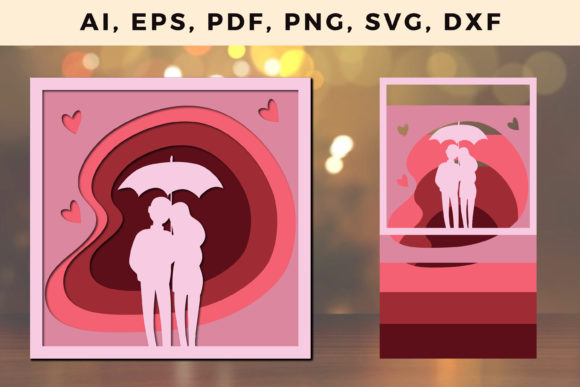 Multi Layer Valentine's Lovers SVG: Crafting Personalized Digital Art for Heartfelt Connections