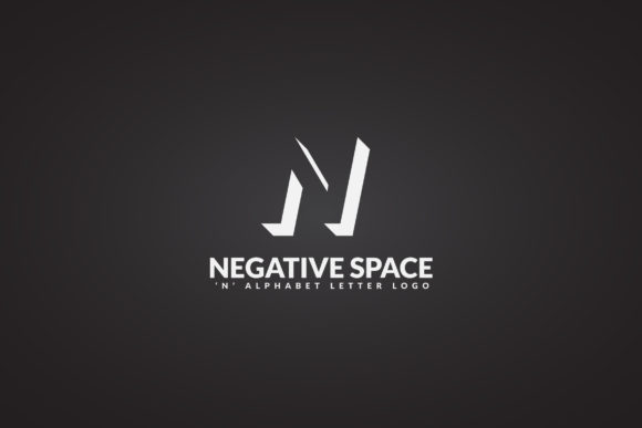 N Negative Space Logo Design: Smart Visual Tricks
