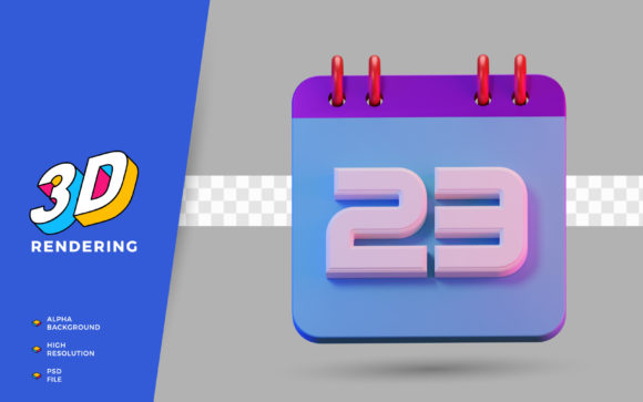 Understanding the 3D Render Symbol Calendar of Number 23: A Practical Evaluation