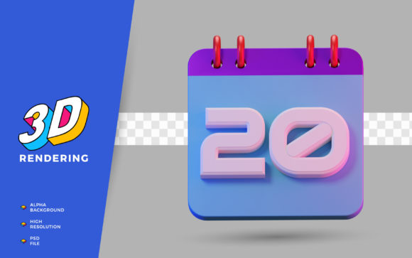 Why the 3D Render Symbol Calendar of Number 20 Is Redefining Visual Storytelling