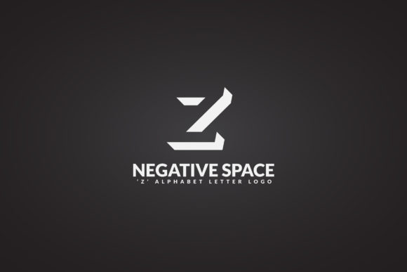 Z Negative Space Logo for Smart Branding